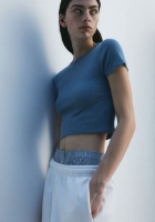 Picture of Ribbed Modal T-shirt