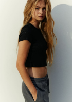Picture of Ribbed Modal T-shirt