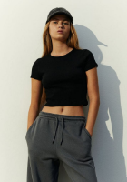 Picture of Ribbed Modal T-shirt