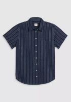 Picture of Darlene Linen Blend Short Sleeve Shirt