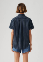 Picture of Darlene Linen Blend Short Sleeve Shirt