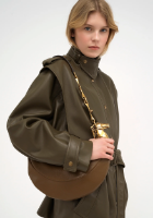 Picture of Chain Horse shoulder bag in soft leather