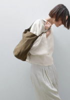 Picture of FLOWING JAPANESE-STYLE CROPPED - Blouse