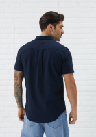 Picture of SHORT SLEEVE OXFORD - Shirt