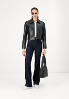 Picture of ONLSANDRA ZIP BOX - Flared Jeans